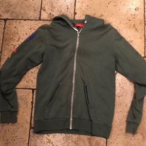 Butter Zip up sweatshirt